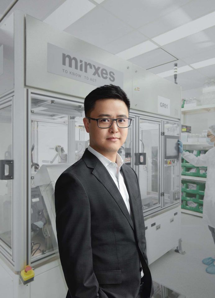 Mirxes Machine 为了有得救专访生物科技企业MiRXES总裁 周砺寒博士 | 新版|SINGAPORE - 《品 PIN Prestige》