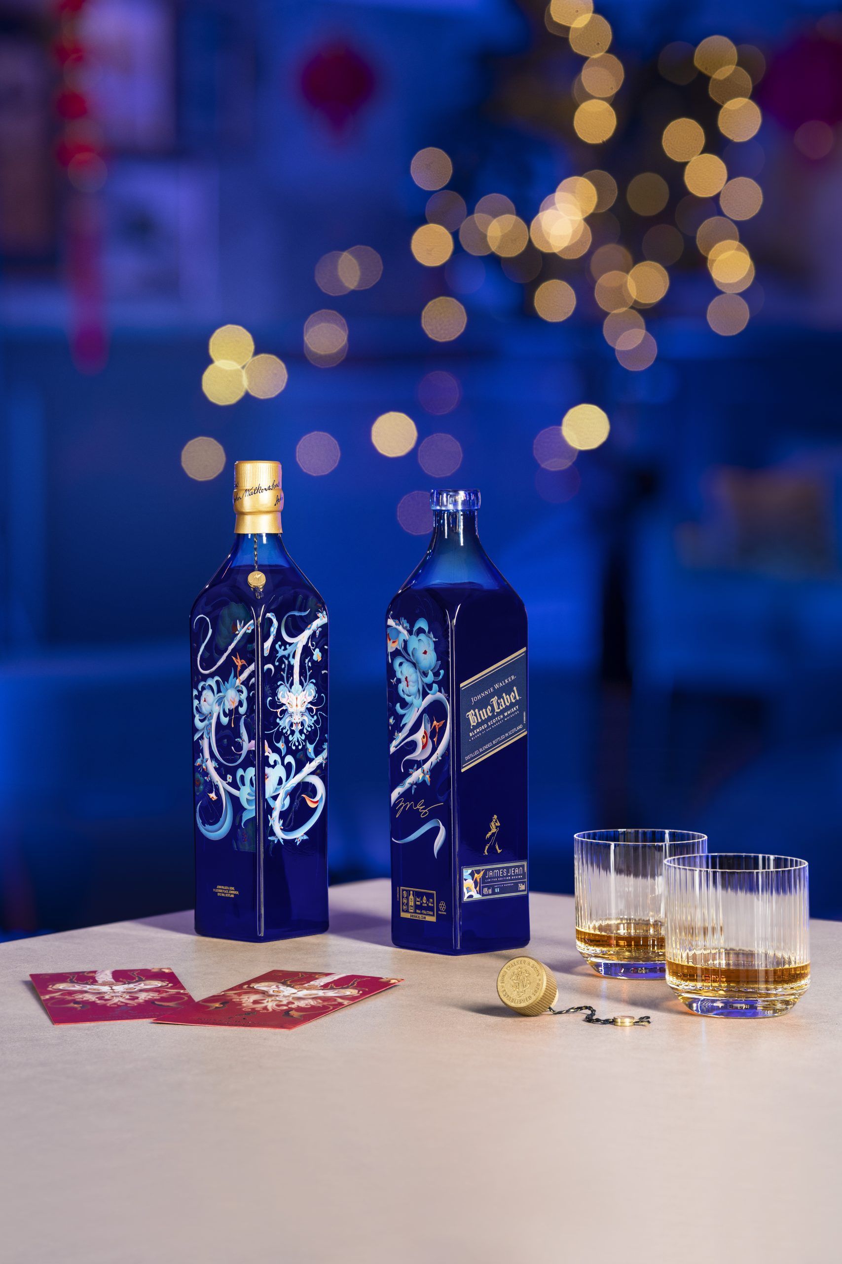 龙年佳酿深远珍贵JOHNNIE WALKER BLUE LABEL YEAR OF THE DRAGON 2024