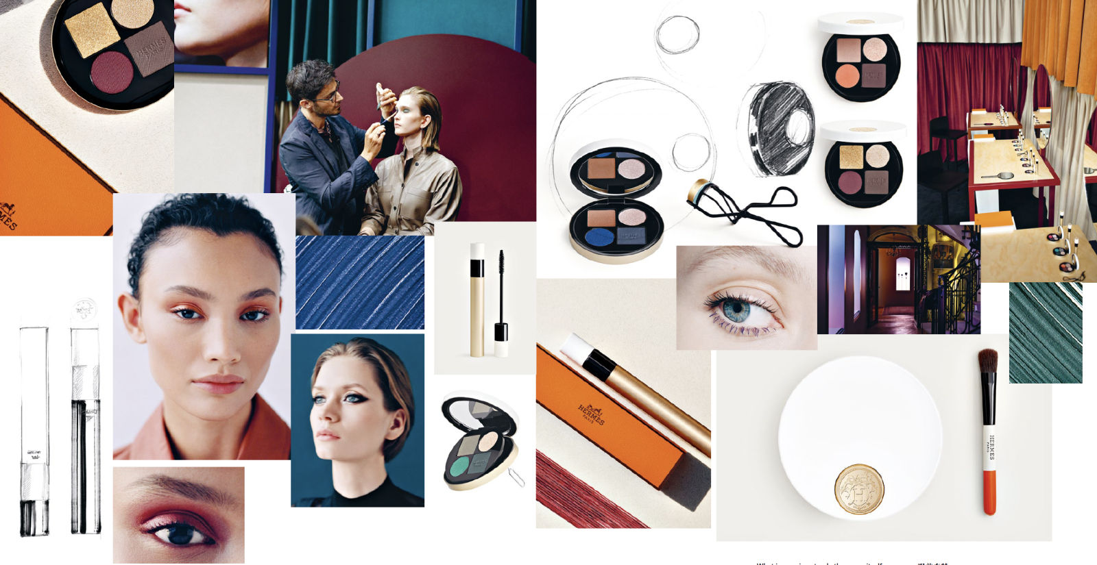 看什么？看。爱马仕最新眼妆系列Hermes Beauty Launched First