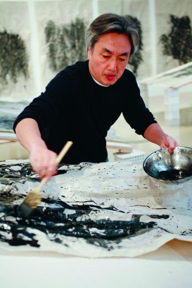千住博寄心愿于瀑布Hiroshi Senju Expresses His Beautiful