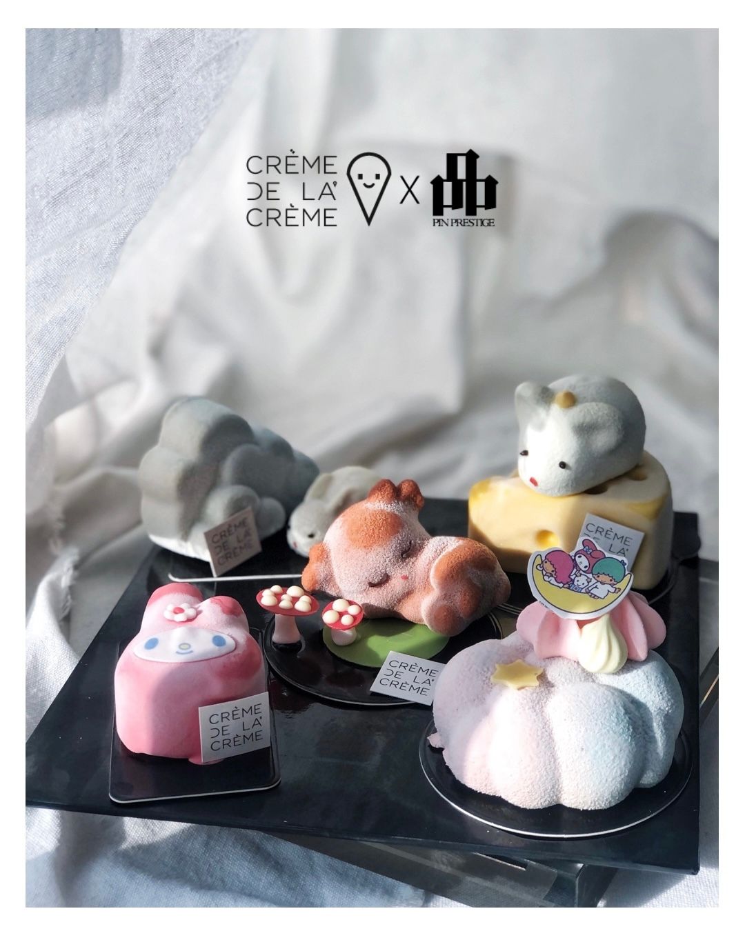 品》 x Crème De La Crème 限定联乘雪糕甜点：#PINMyDeer 正式推出| 马