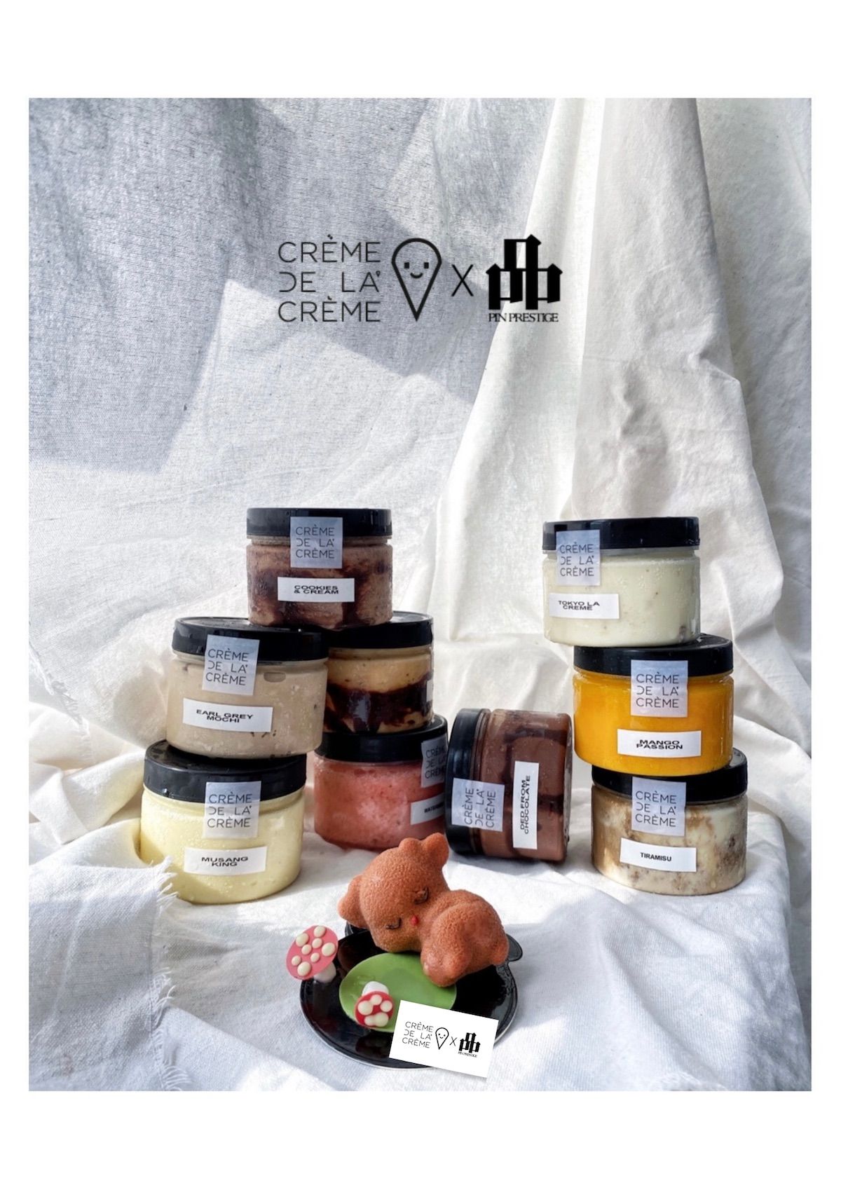 品》 x Crème De La Crème 限定联乘雪糕甜点：#PINMyDeer 正式推出| 马